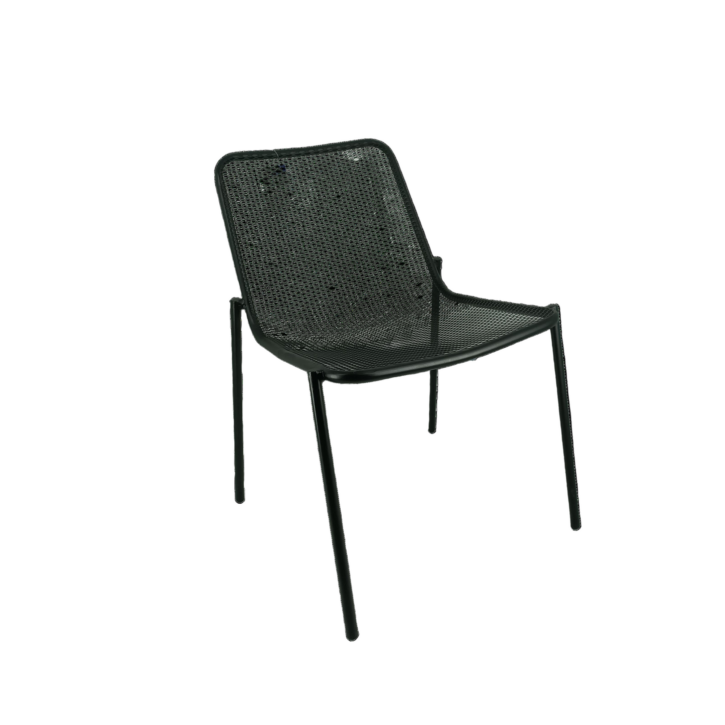 Metal Chair Without Armrests