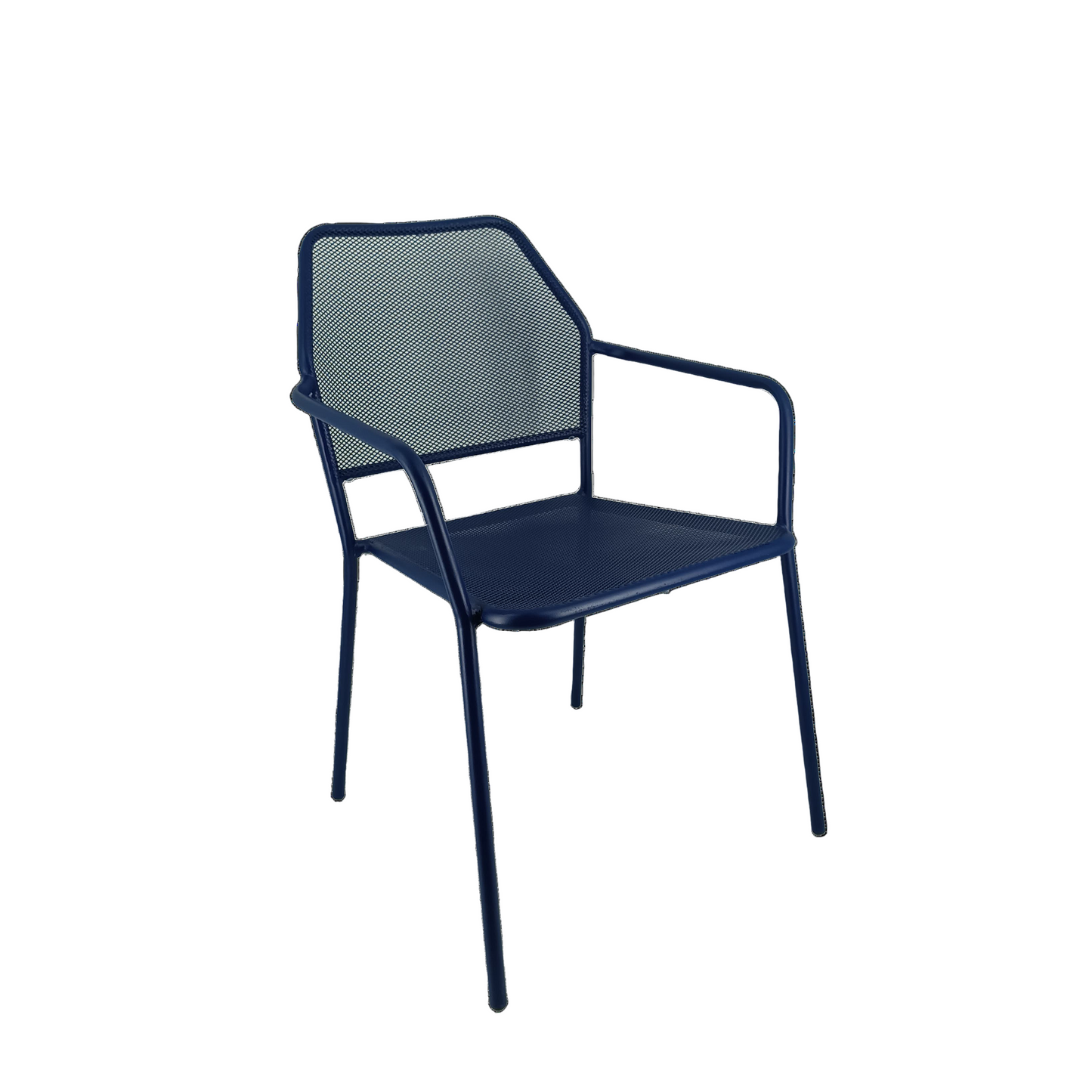 Metal Chair With Armrests