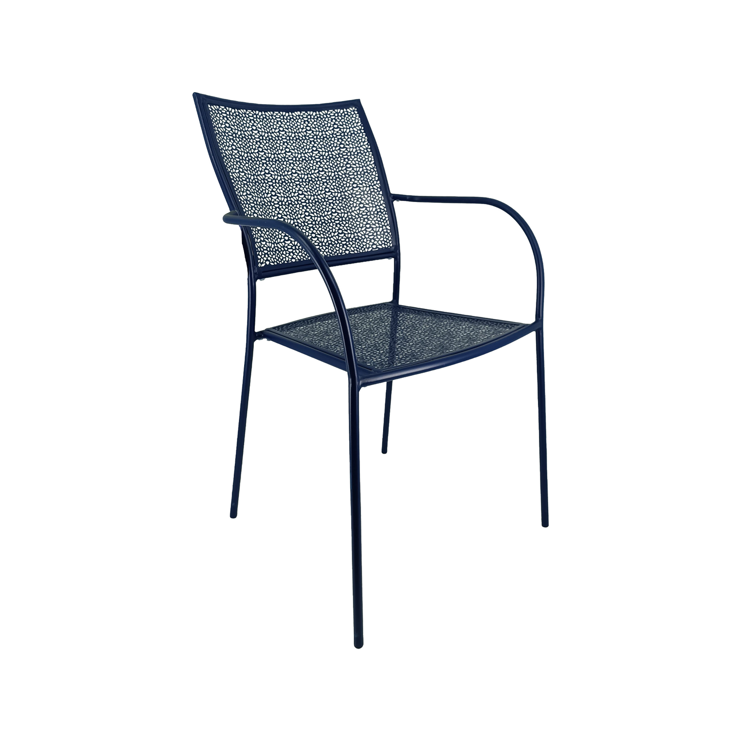 Metal Chair With Armrests