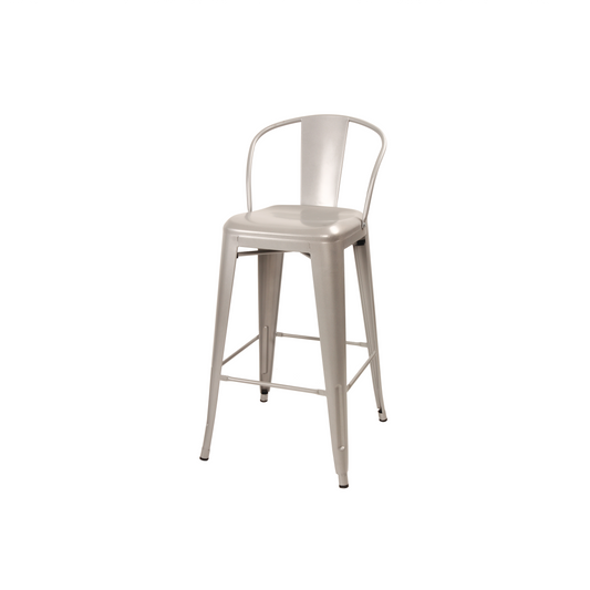 High Back Metal Bar Chair