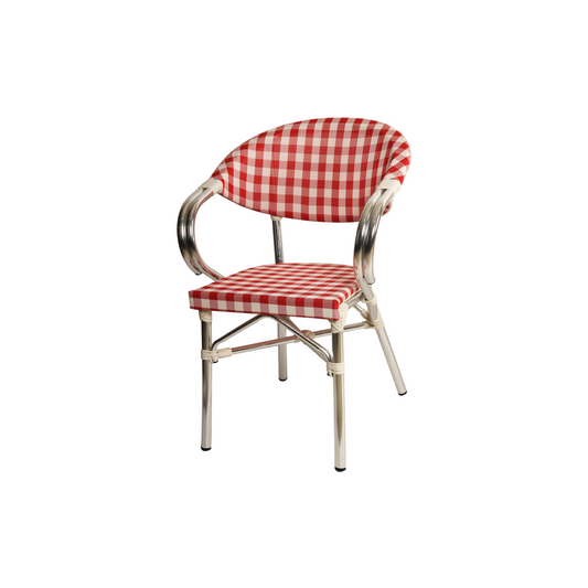 Starbucks-Style Aluminum Chair
