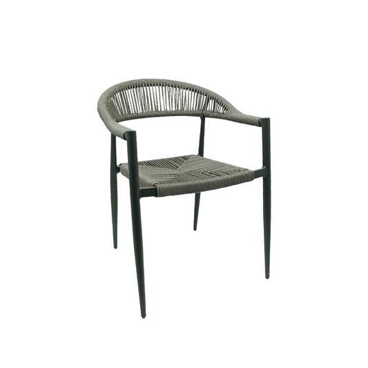 Rope Seat Aluminum Chair