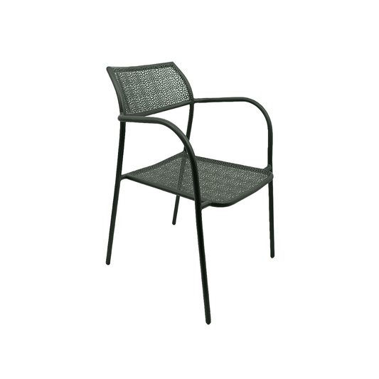 Metal Chair With Armrests