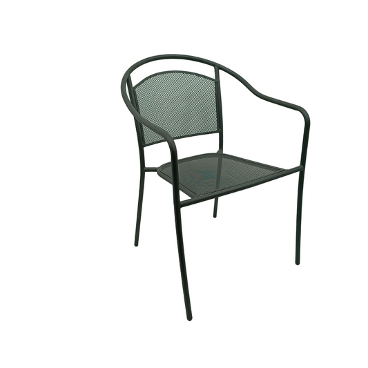 Metal Chair With Armrests