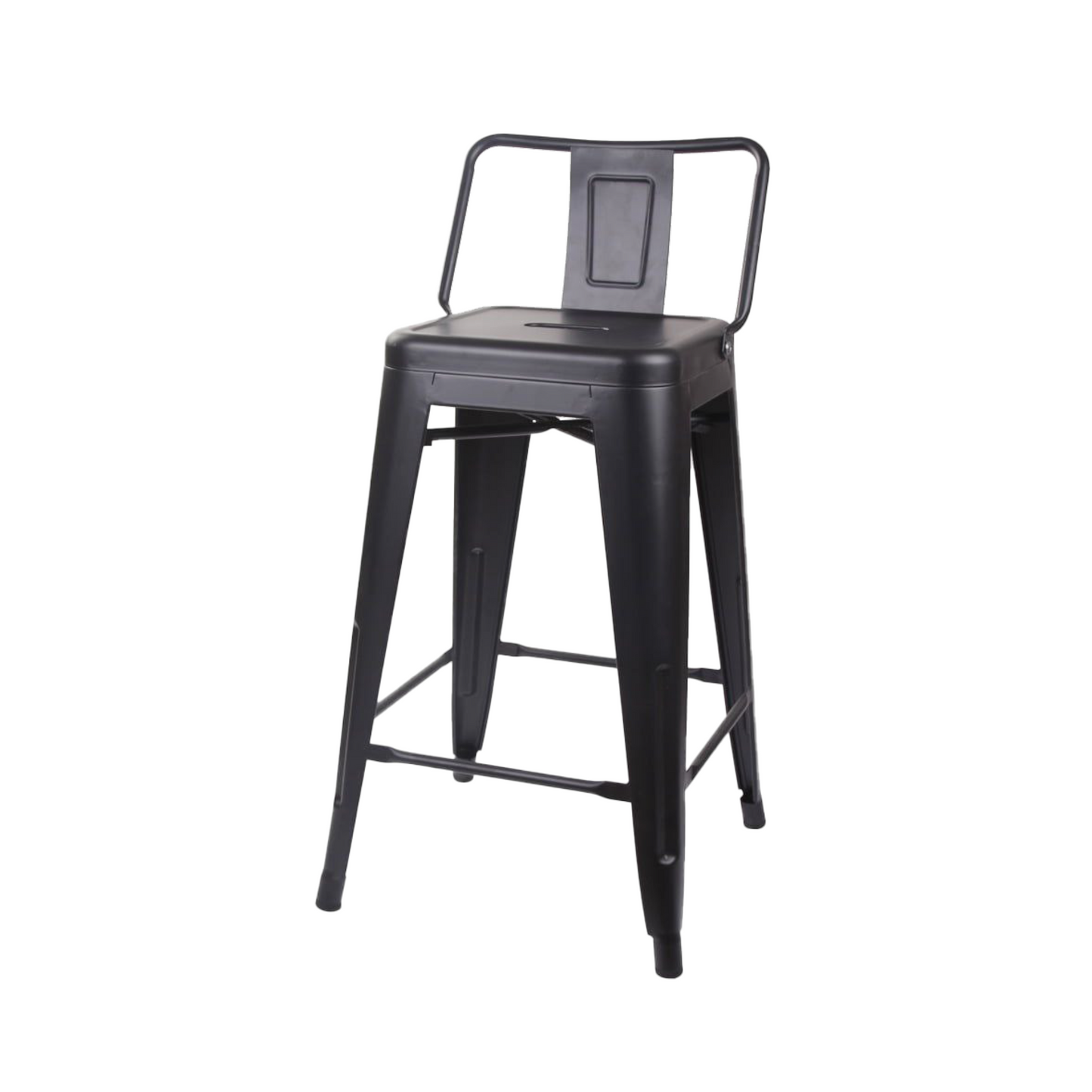 High Bar Chair – Modern Metal Finish